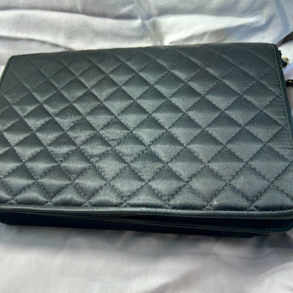 Black Clutch shoulder strap